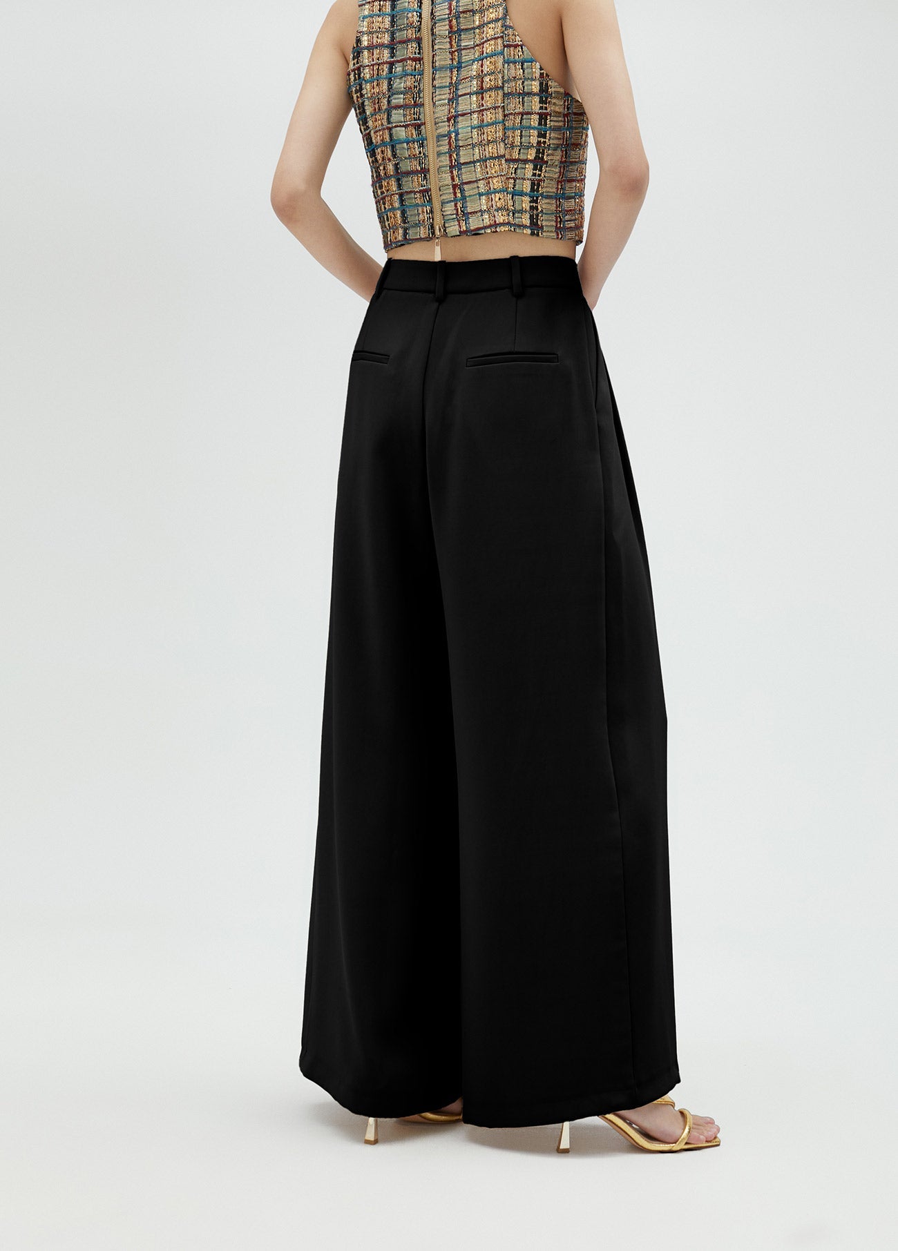 ms2514008-00n-palazzo trousers with darts-black