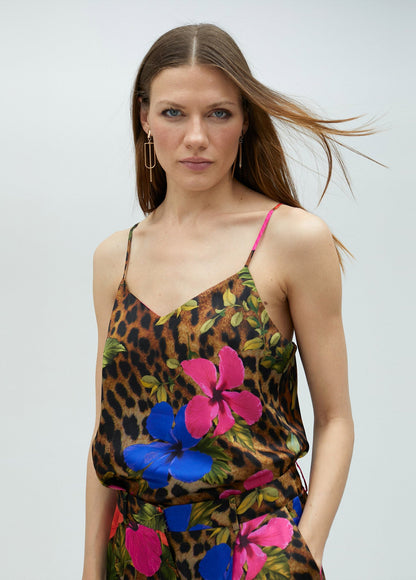 Camisole top with straps