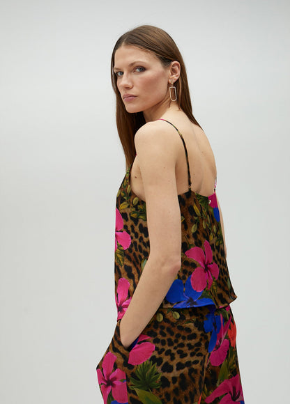 Camisole top with straps