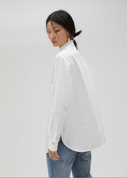 Shirt with embellished detail