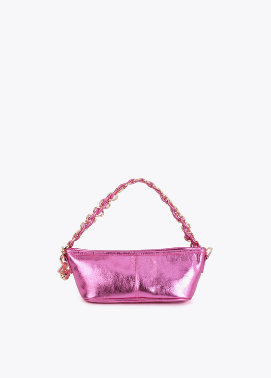 Shiny Effect Chain Bag