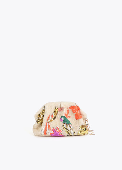 Parrot Beaded Bag