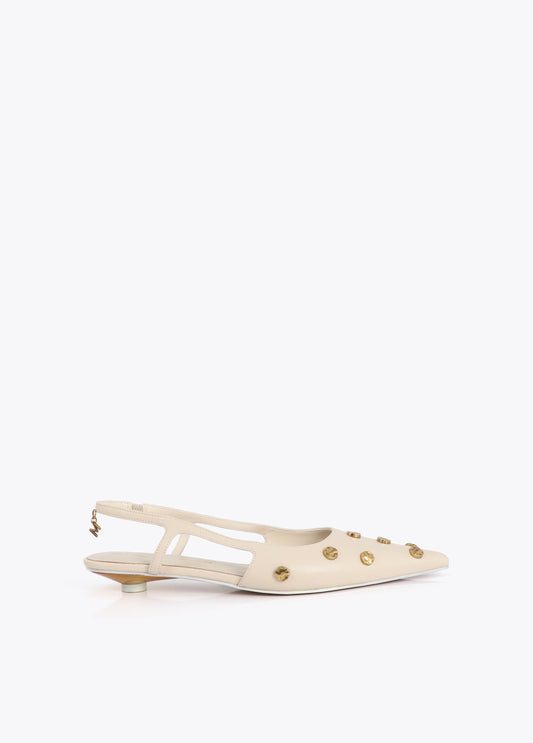Studded Detail High Heel Shoe