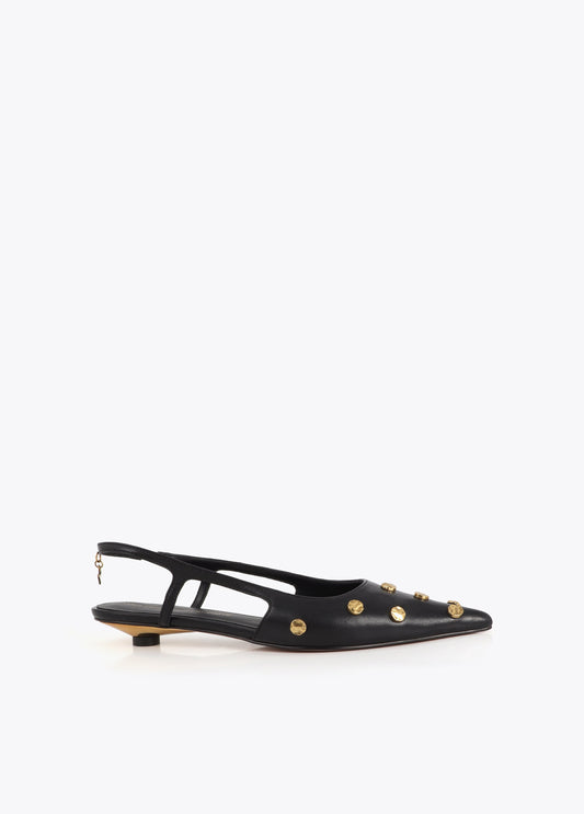 Studded Detail High Heel Shoe