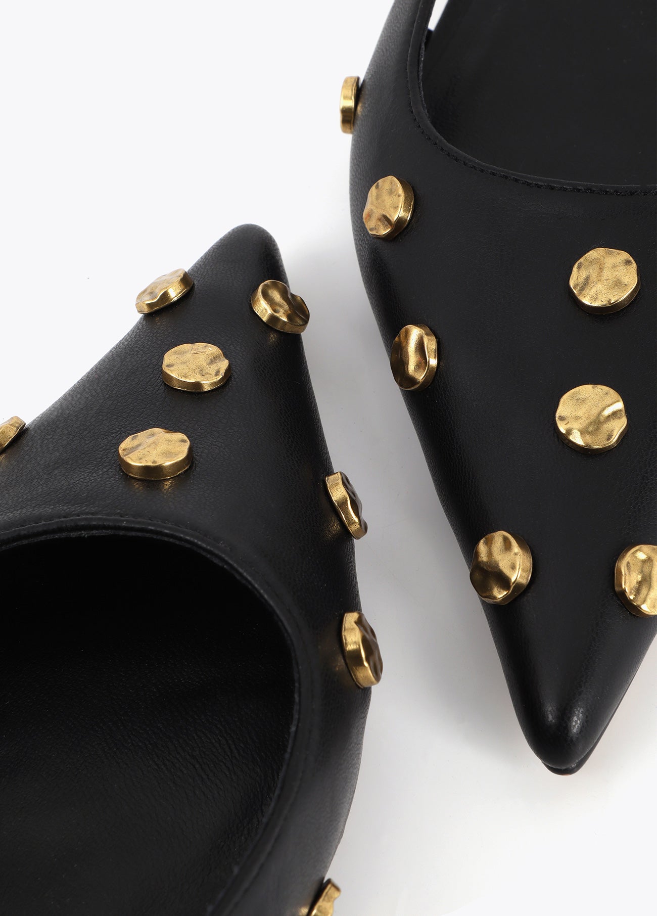 Studded Detail High Heel Shoe