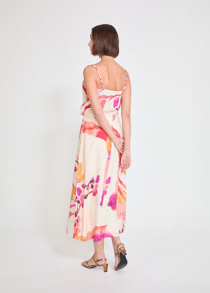 Floral Print Skirt