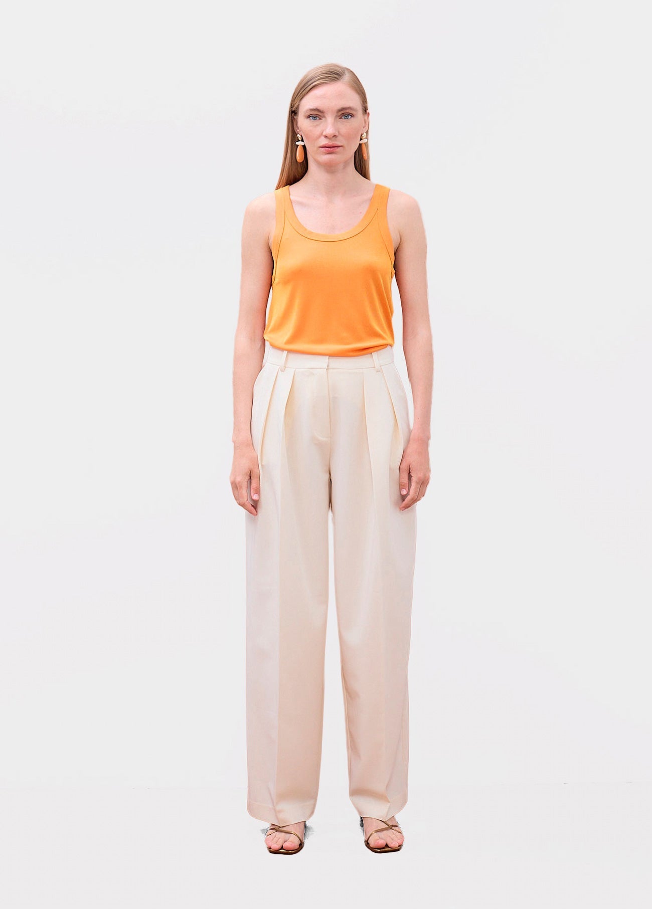 Wide-leg trousers