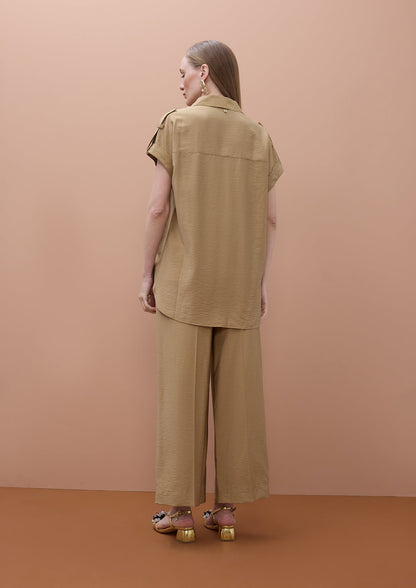 Fluid Culotte Pants