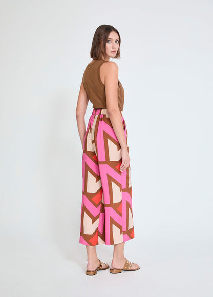 Flowy Printed Culottes