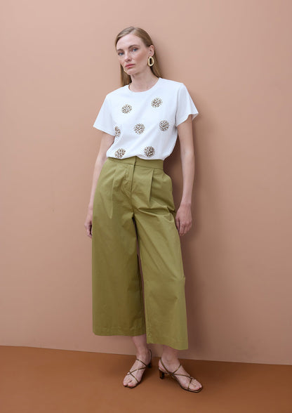 Flower and Jewelry T-shirt