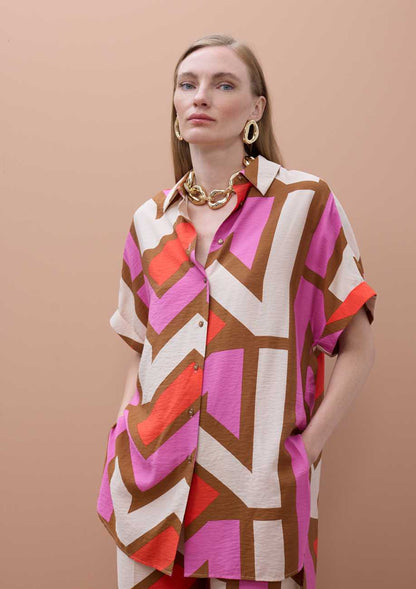 Oversize Logo Shirt M