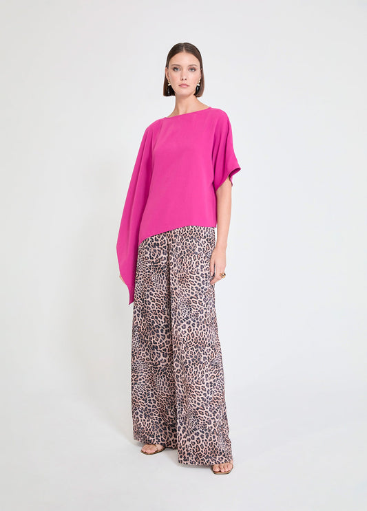 Cape Sleeve Blouse