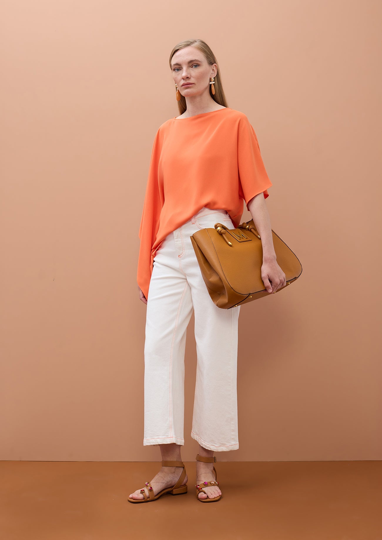 Cape Sleeve Blouse