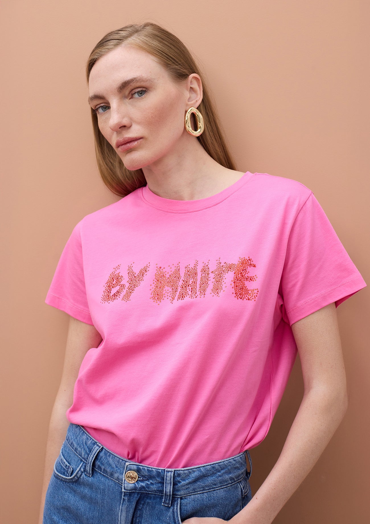 By Maite T-shirt with Strass