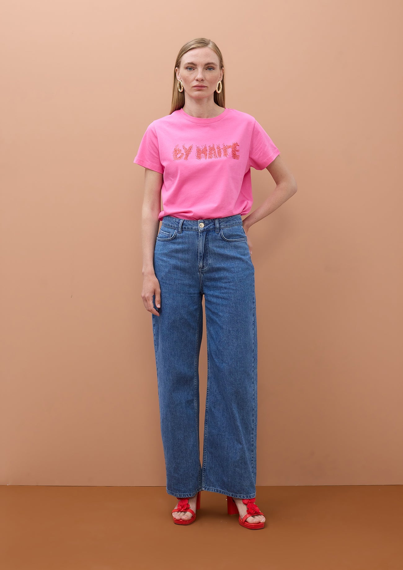 By Maite T-shirt with Strass