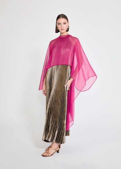 Georgette Pointed Cape