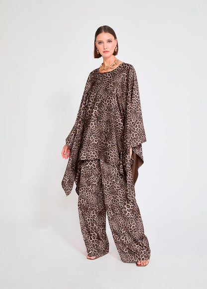 Animal Print Blouse