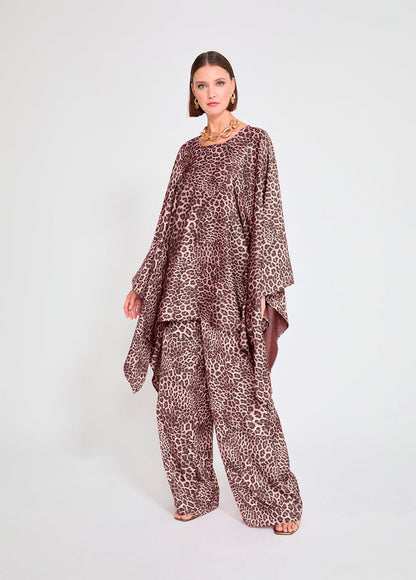Animal Print Blouse