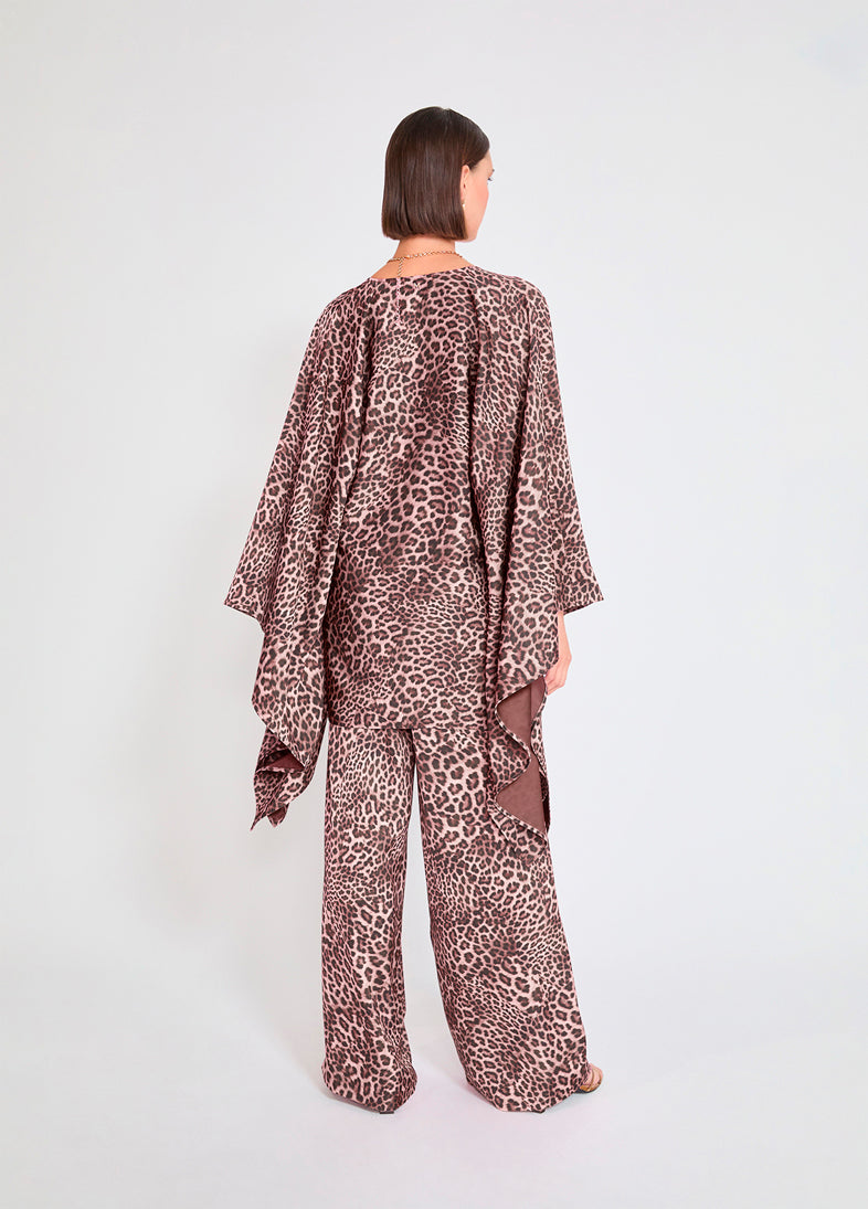 Animal Print Blouse