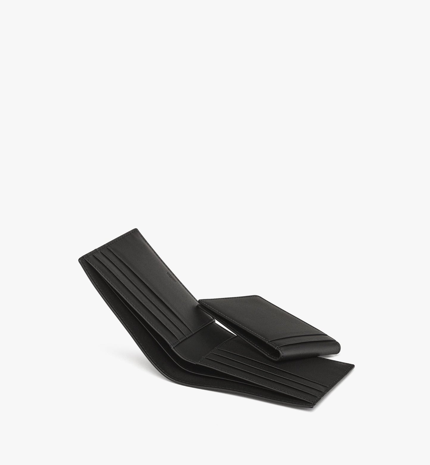 Himmel Bifold Wallet w/ Card Case in Embossed Leather