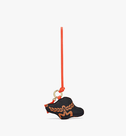 Aren Planet Charm In Monogram Recycled Nylon