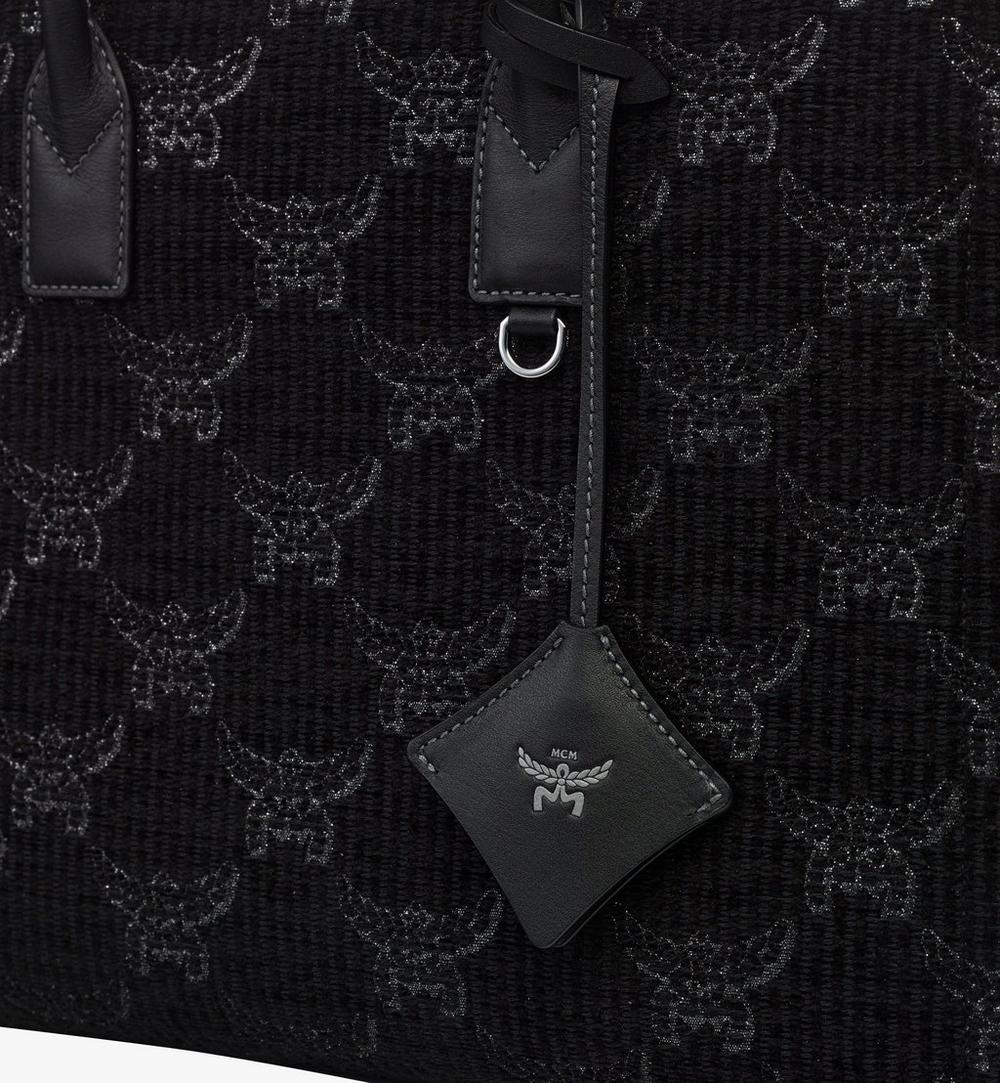 MWTGSBO02BK001-München Tote in Lauretos Lurex Jacquard|BLACK