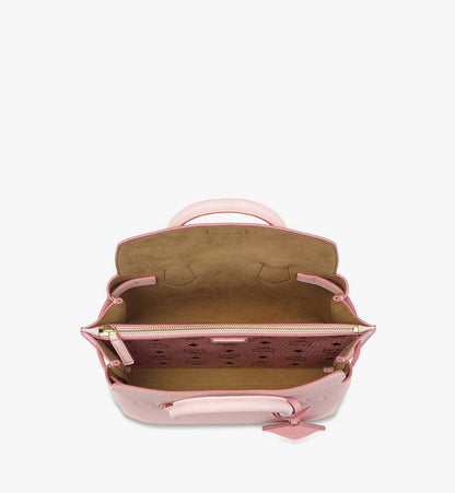 MWTGSMA02QA001-Milla Tote in Spanish Embossed Leather|LOTUS
