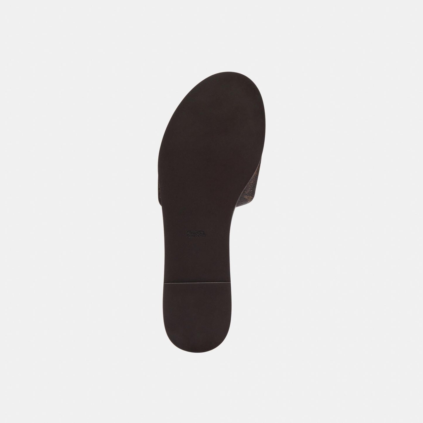 CAR67-HOLLY SANDAL WITH HORSE AND CARRIAGE PRINT-Truffle/Burnished Amber