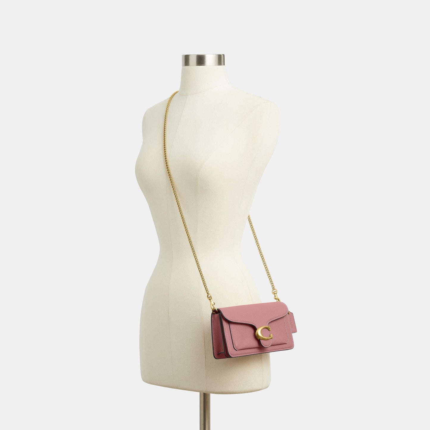 CBF14-Tabby Chain Crossbody Bag 19-B4/Peony