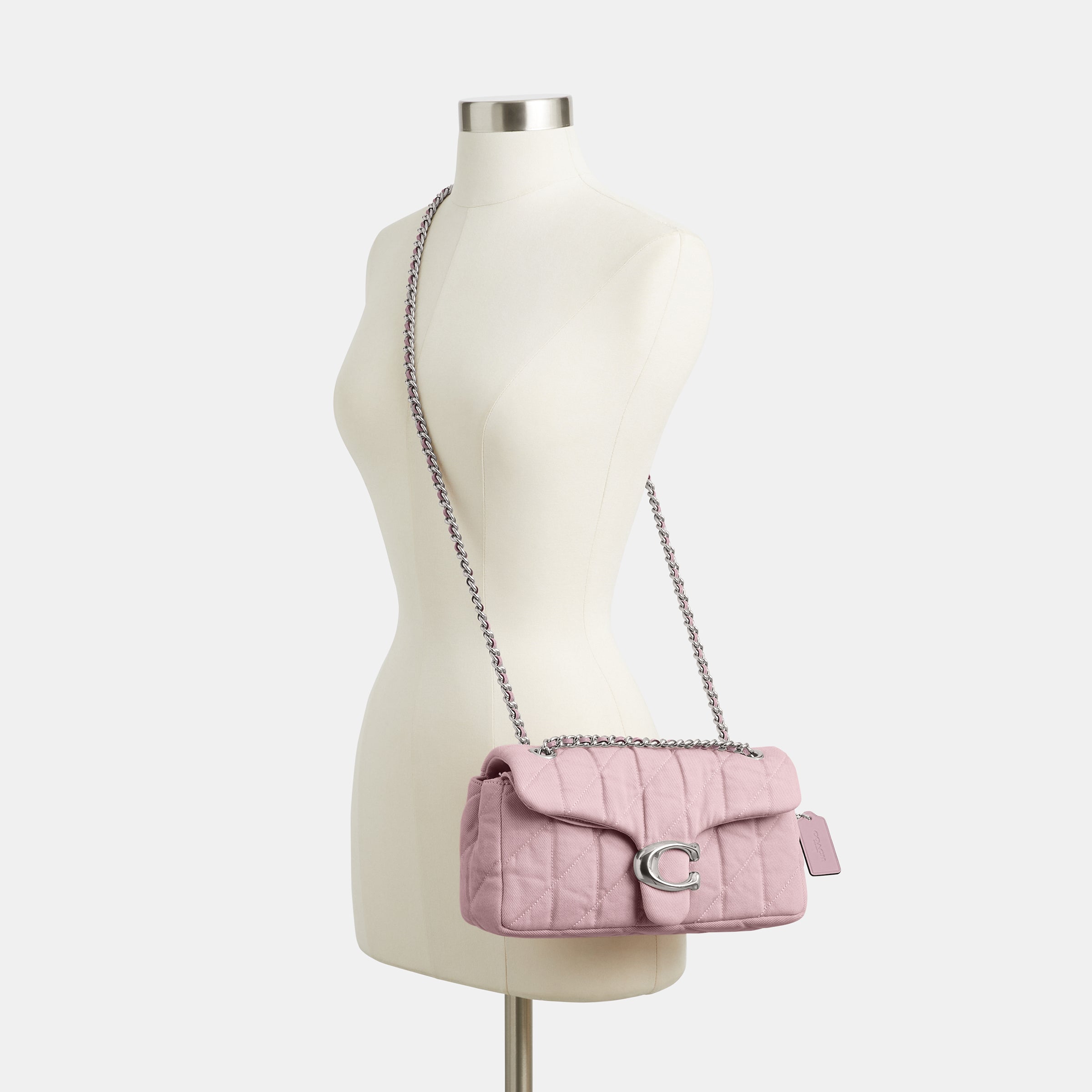 CBG31-Tabby Shoulder Bag 26 With Quilting-Lh/Ballerina