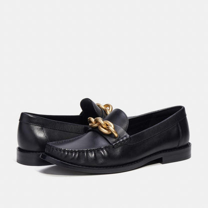 CK008-Jess Loafer-Black/Gold