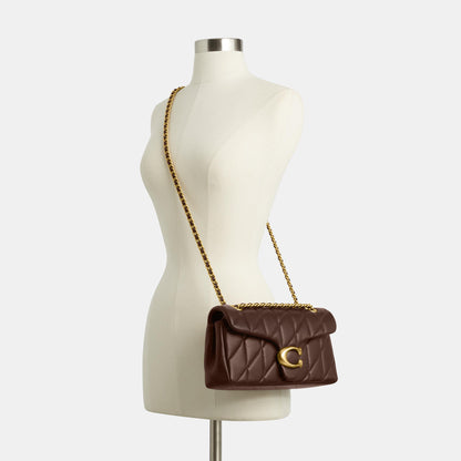 CP150-Tabby Shoulder Bag 26 with Quilting-B4/Maple
