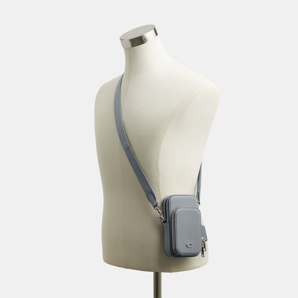 CP272-Phone Crossbody-Grey Blue