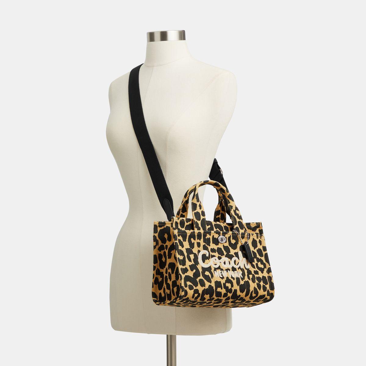 CP769-Cargo Tote 26 With Leopard Print-LH/Leopard