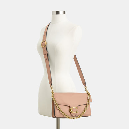 CY919-Chain Tabby Shoulder Bag-B4/Cream