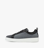 MEXFSAJ02EG041-Neo Terrain Lo Sneakers in Gradation Mesh and Calf Leather|GREY