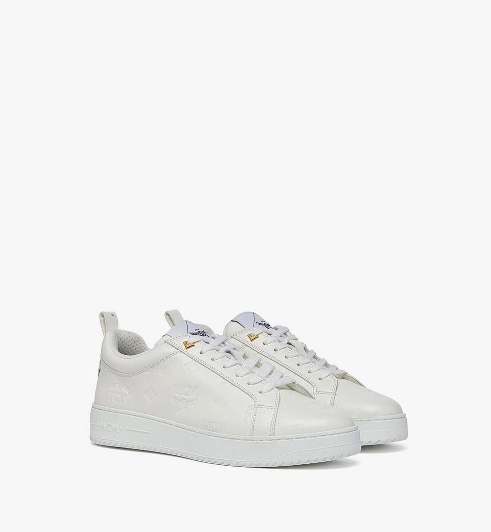 Neo Terrain Lo Sneakers In Monogram Leather
