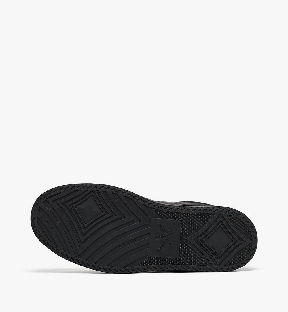MEXEAAJ01BK044-Neo Terrain Lo Sneakers in Monogram Leather|BLACK