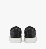 MEXESAJ03BD042-Neo Terrain Lo Sneakers in Visetos Leather Mix|BLACK & BLACK