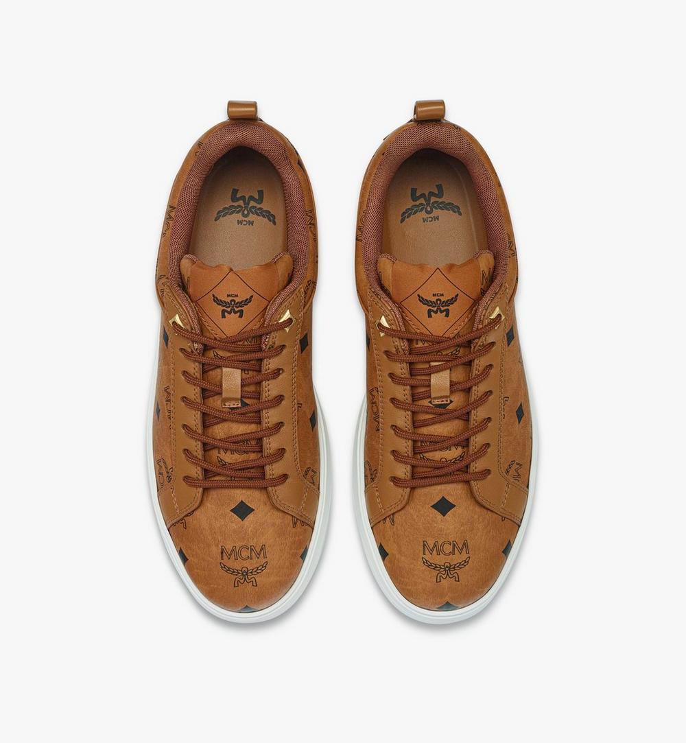 MEXFSAJ01CO045-Neo Terrain Lo Sneakers in Visetos|COGNAC