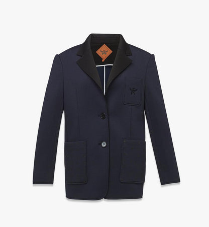 MFJFSMM02VC038-Neoprene Jacket|NAVY BLAZER