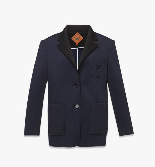MFJFSMM02VC038-Neoprene Jacket|NAVY BLAZER