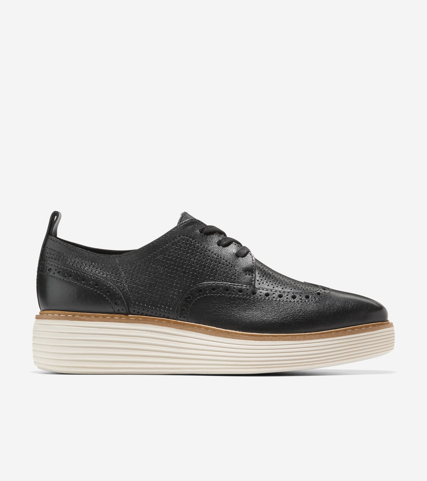 w28349-Women's ØriginalGrand Platform Wingtip Oxford-Black-Ivory