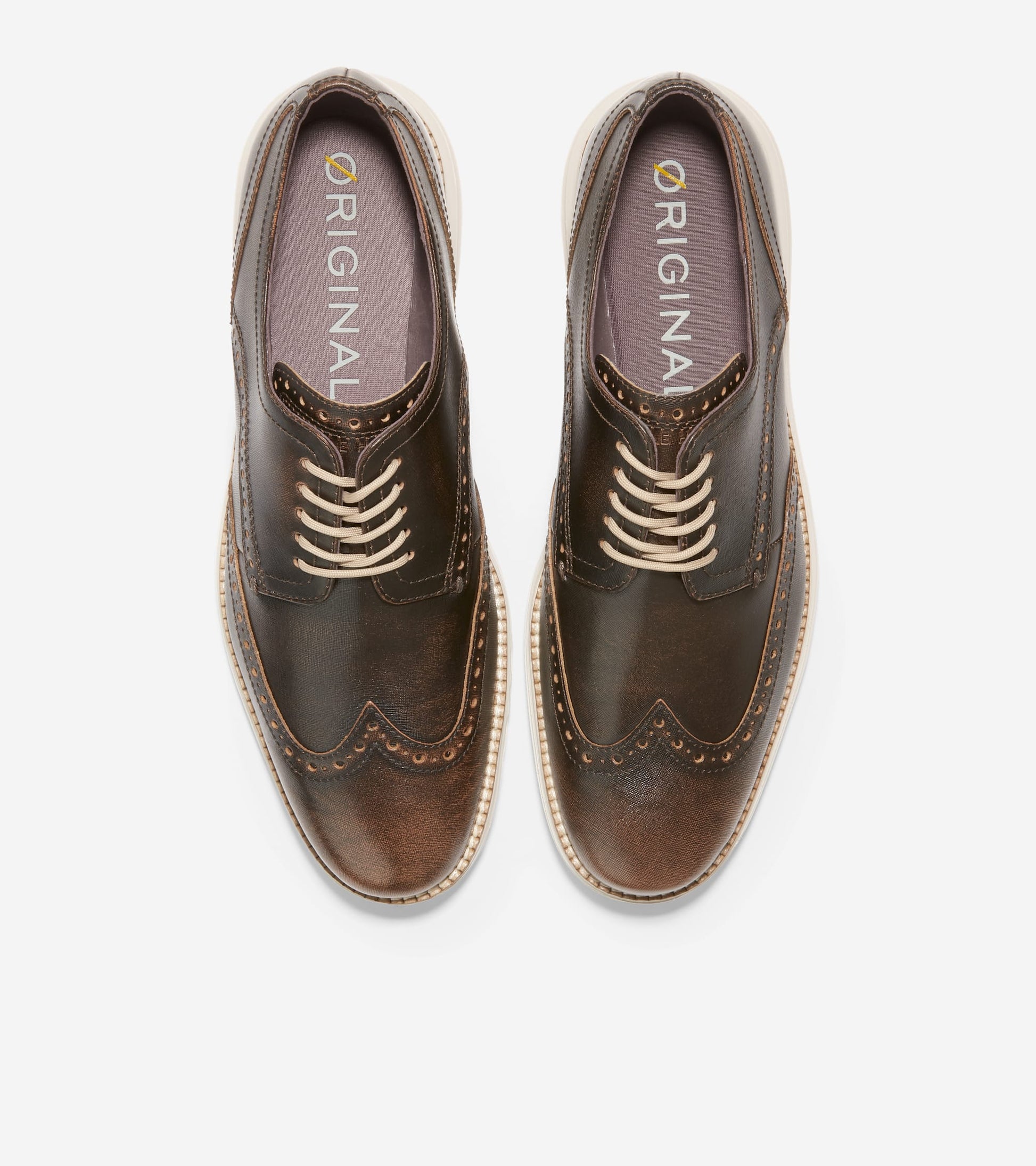 c36877-Men's ØriginalGrand Wingtip Oxford-Natural Tan-Silver Birch