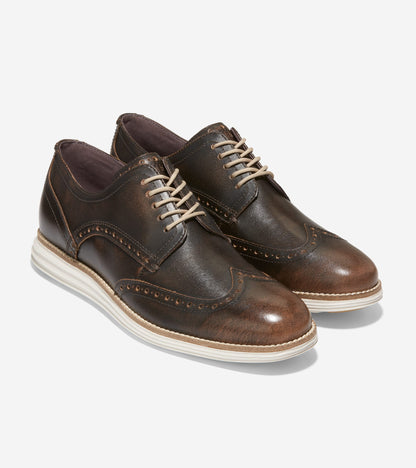 c36877-Men's ØriginalGrand Wingtip Oxford-Natural Tan-Silver Birch
