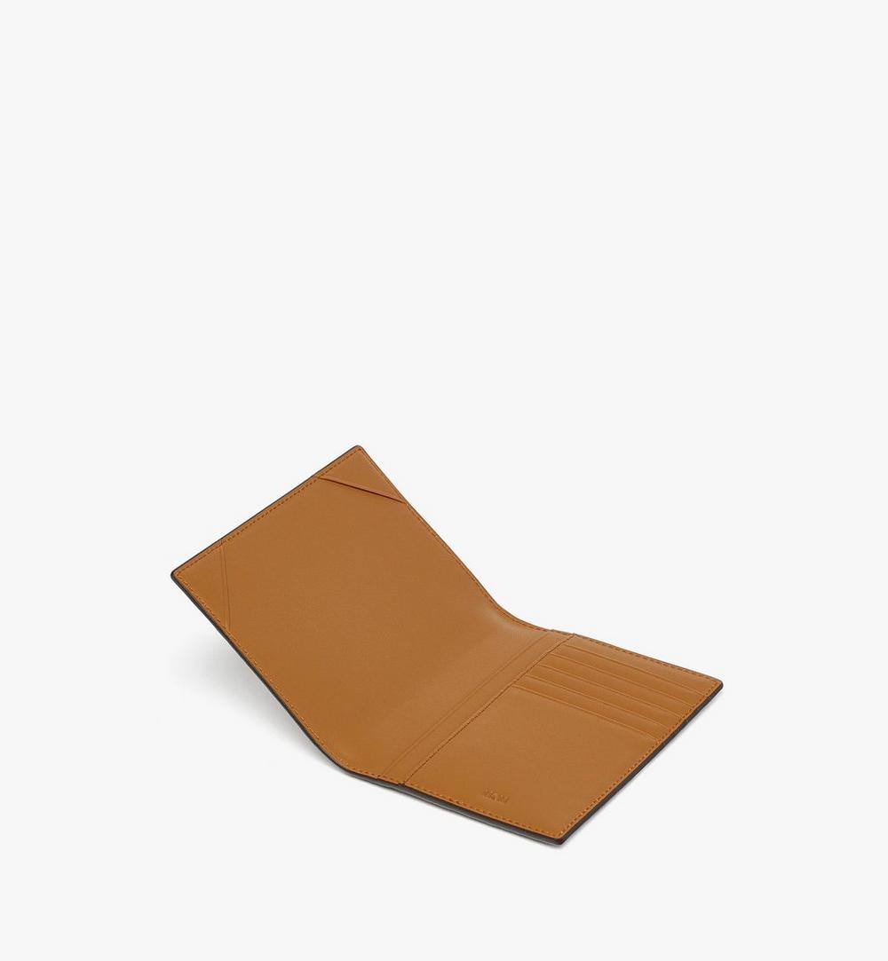 MXVESTT02CO001-Ottomar Passport Holder in Visetos|COGNAC