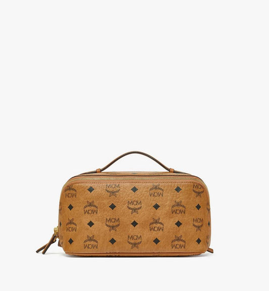 MXZFATT06CO001-Ottomar Toiletry Bag in Visetos|COGNAC