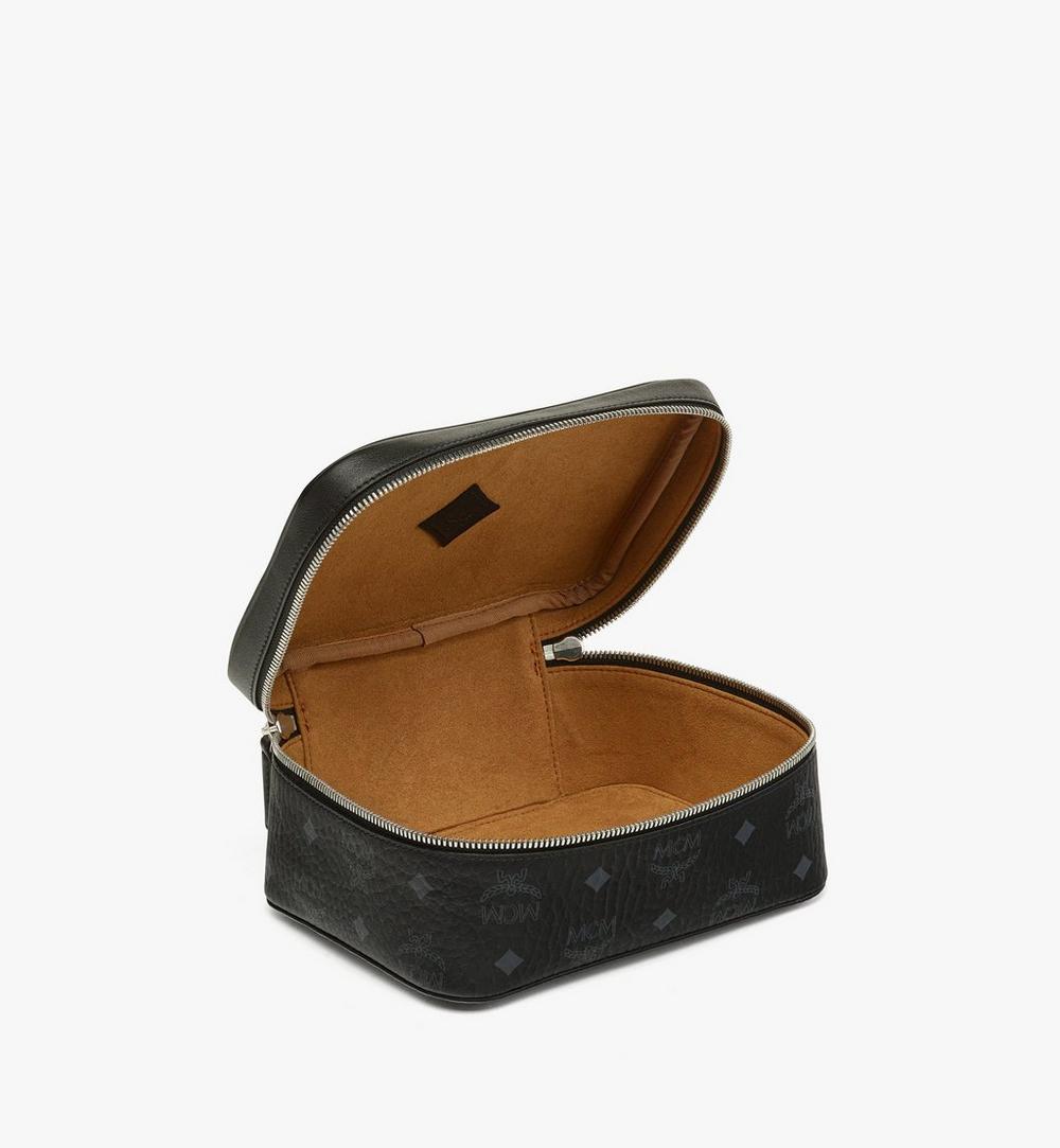 MXZESTT02BK001-Ottomar Travel Case in Visetos|BLACK