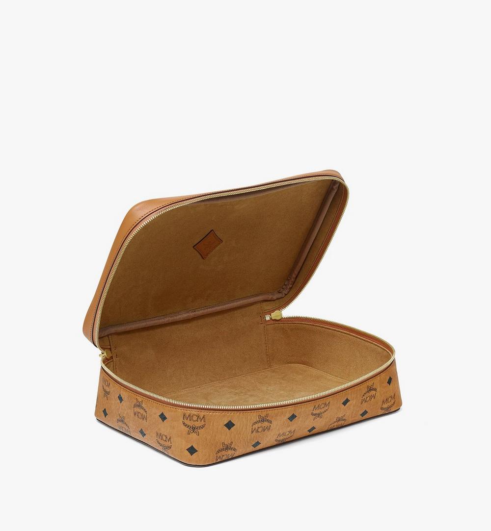 MXZESTT03CO001-Ottomar Travel Case in Visetos|COGNAC