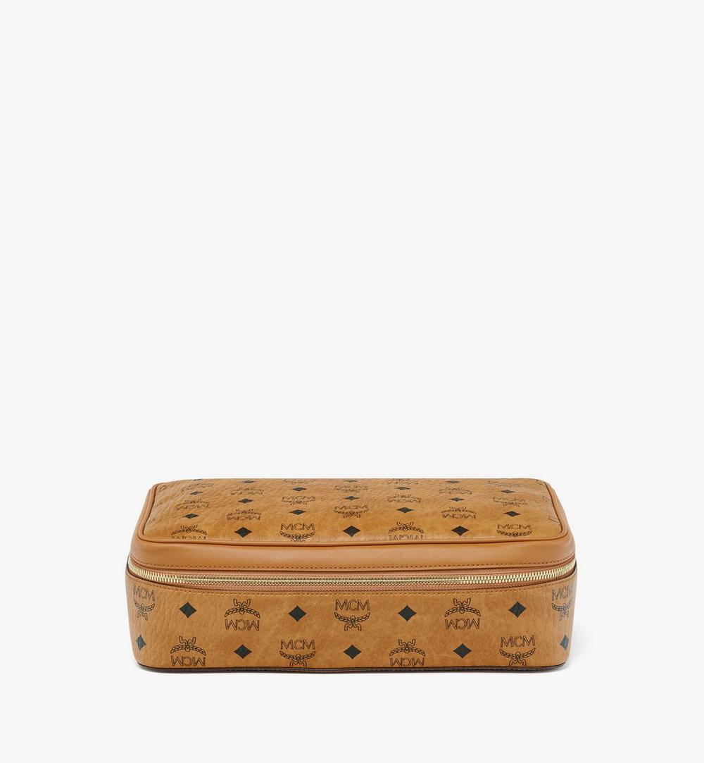 MXZESTT03CO001-Ottomar Travel Case in Visetos|COGNAC
